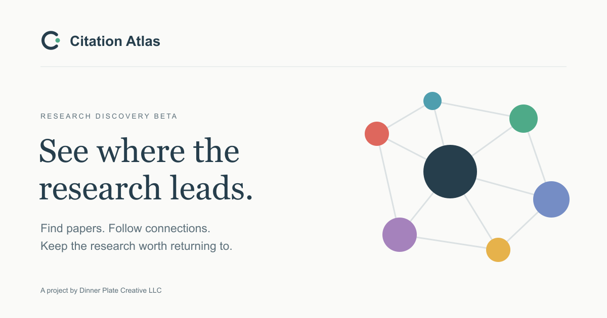Citation Atlas | See where the research leads